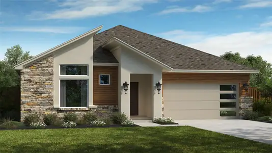 New construction Single-Family house 142 Big Pine Creek Ln, Bastrop, TX 78602 plan Franklin - image