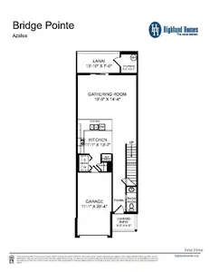 New construction Townhouse house 282 Chesapeake Dr, St. Cloud, FL 34771 plan Azalea Townhome - image
