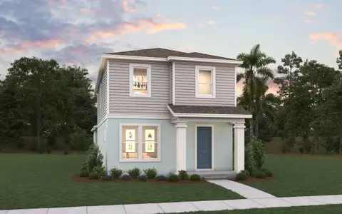 New construction Single-Family house 14229 Lanyard Wy, Winter Garden, FL 34787 plan Newbury - image