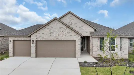 New construction Single-Family house 13504 Thomas Wheeler Wy, Manor, TX 78653 McKenna- photo 0