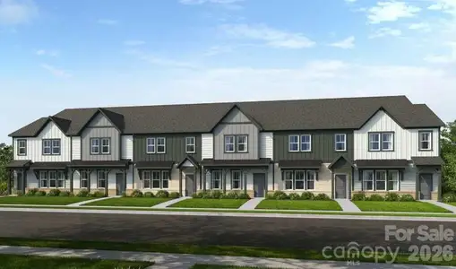 New construction Townhouse house 302 Silver Fleet Dr, Indian Trail, NC 28079 plan Aspen - image