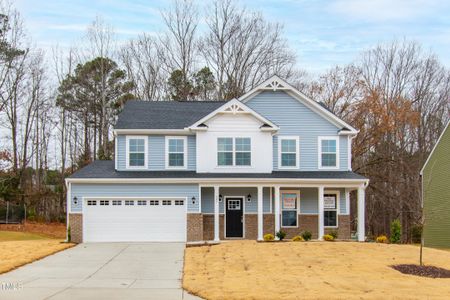 New construction Single-Family house 395 Oak Park Blvd, Youngsville, NC 27596 The Wyndham- photo 0 0