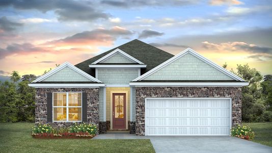 New construction Single-Family house 2095 Marietta Cir, Calabash, NC 28420 plan Eaton - image
