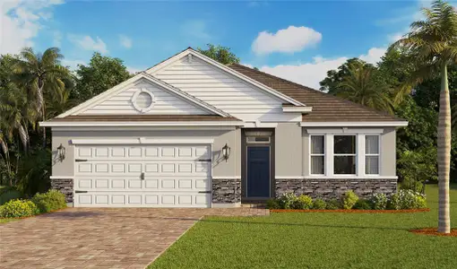 New construction Single-Family house 8595 Hempstead Wy, Mount Dora, FL 32757 plan Robinson II - image