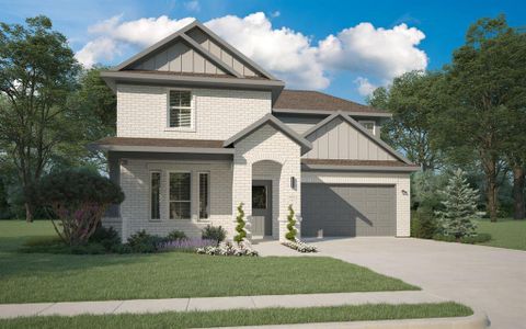New construction Single-Family house 9365 Lone Maverick Dr, Crowley, TX 76036 plan Stanley II - image