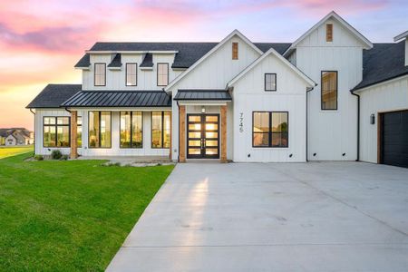 The home literally glows with natural light.