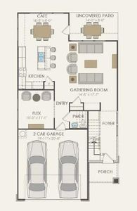 Pulte Homes, Sienna floor plan