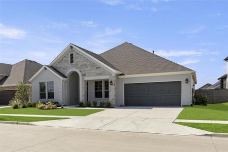 New construction Single-Family house 7013 Ladybug Ln, Little Elm, TX 76227 Bryson- photo 1 1