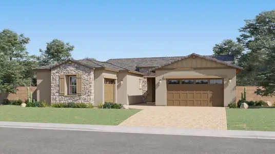 New construction Single-Family house 17412 W Honeysuckle Dr, Surprise, AZ 85387 plan Evolution Plan 5582 - image