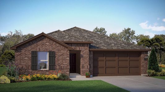 New construction Single-Family house 161 Tumbleweed Dr, Newark, TX 76071 plan Lakeway - image