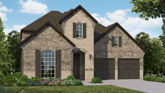 Plan 1118 Elevation C with Stone