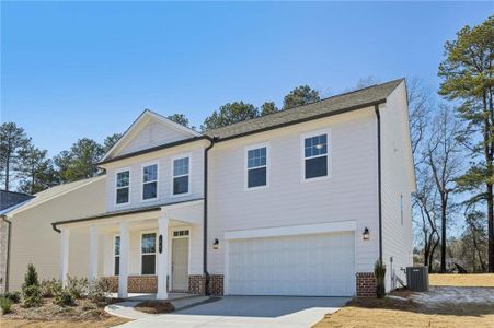 New construction Single-Family house 64 Silverleaf Trl, Bethlehem, GA 30620 plan Hampstead - image