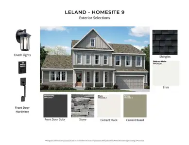 New construction Single-Family house 9 Veranda Wy, Kennesaw, GA 30152 plan Leland - image