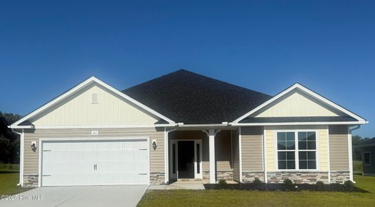 New construction Single-Family house 431 Seashore St, Grimesland, NC 27837 plan Plan 1902 - image