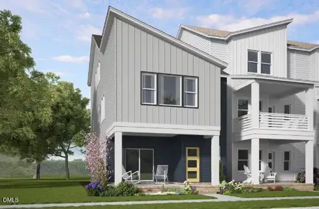 New construction Townhouse house 1148 Lamplighter Dr, Raleigh, NC 27604 - image
