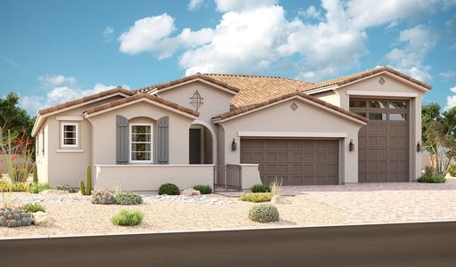 New construction Single-Family house 21738 E Saddle Wy, Queen Creek, AZ 85142 Harley- photo 0