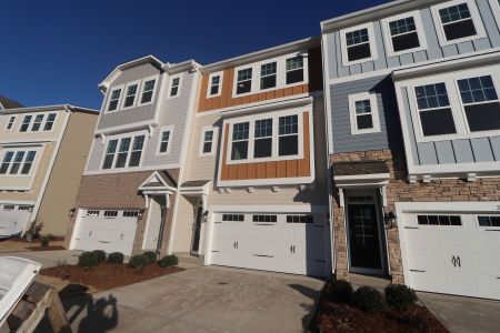 New construction Townhouse house 2323 Bay Minette Sta, Apex, NC 27502 Buckingham - Front Entry Townhomes- photo 68 68