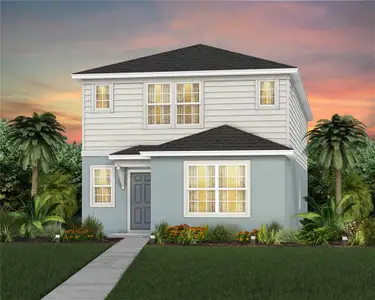 New construction Single-Family house 10933 Heather Haven St, Orlando, FL 32829 plan Caden - image