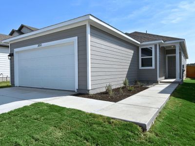 New construction Single-Family house 260 Firefox Wy, Jarrell, TX 76537 plan Cedar - image