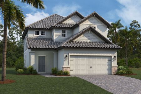 New construction Single-Family house 2081 Drummond Pt, Zephyrhills, FL 33541 plan Magnolia - image