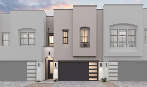 New construction Townhouse house 18518 N 64Th St, Phoenix, AZ 85054 plan Marietta II - image