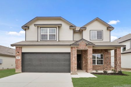 New construction Single-Family house 8402 Smithers Ave, San Antonio, TX 78252 plan The Lazio - image