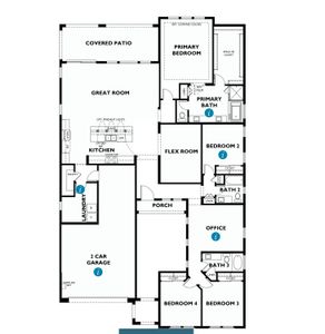 New construction Single-Family house 7344 W Gambit Trl, Peoria, AZ 85383 Plan 5014 Elevation H- photo 0 0