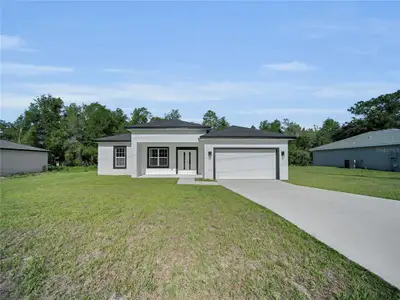 New construction Single-Family house 8790 N Elkcam Blvd, Citrus Springs, FL 34433 - image