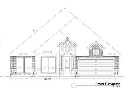 New construction Single-Family house 6714 Trail Rock, Benbrook, TX 76126 - image