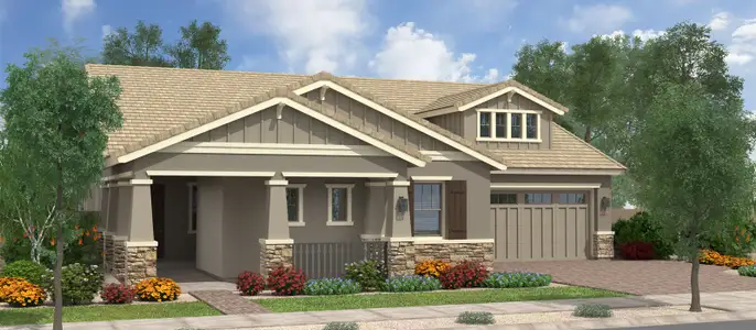 New construction Single-Family house 22923 E Mockingbird Dr, Queen Creek, AZ 85142 plan Monterey Pine - image