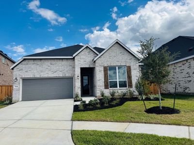 New construction Single-Family house 32122 Waterlily View Ct, Hockley, TX 77447 plan Hillwood - image