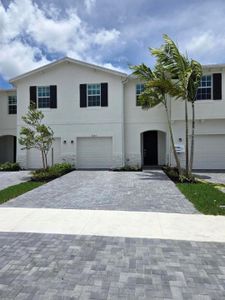 New construction Townhouse house 4391 Hammock Grove Drive, Lake Worth, FL 33467 HAWTHORNE- photo 0