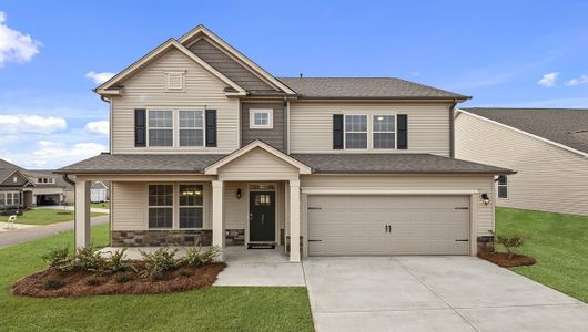 New construction Single-Family house 580 River Bottom Rd, Fletcher, NC 28732 plan Hampshire - image