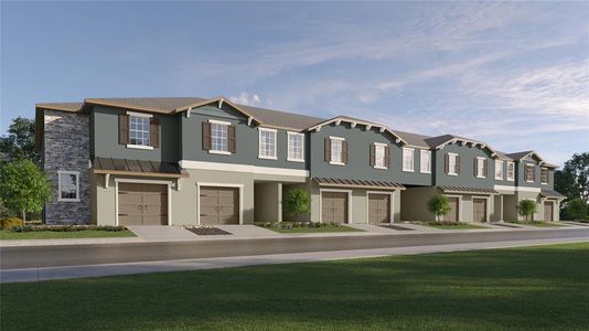 New construction Townhouse house 9291 Bonita Mar Dr, Parrish, FL 34219 St. Thomas II- photo 0 0