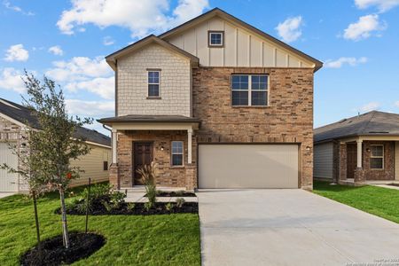 New construction Single-Family house Winston Way, New Braunfels, TX 78130 Dogwood- photo 0