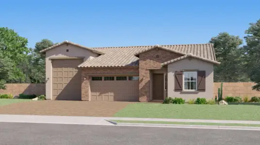 New construction Single-Family house 7986 W Tether Trl, Peoria, AZ 85383 plan Wayfarer II Plan 5579 - image