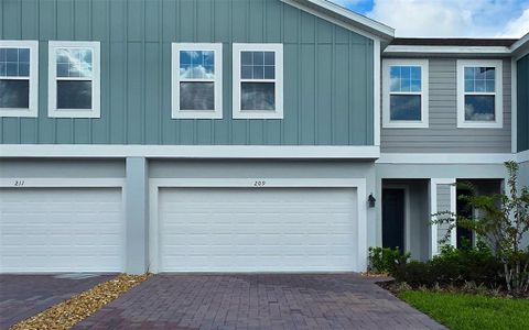 New construction Townhouse house 209 Glass Onion Dr, Groveland, FL 34737 - image