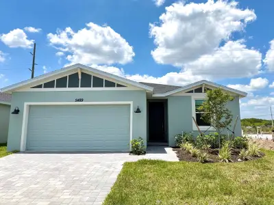 New construction Single-Family house 5489 Hampton Park Cir, Vero Beach, FL 32966 plan Daphne - image