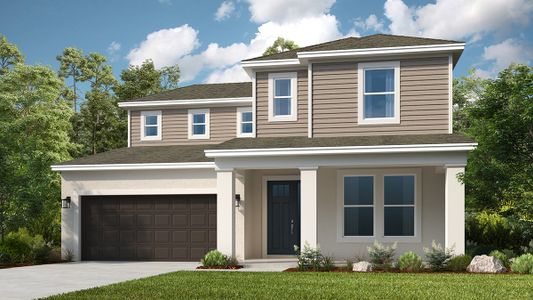 New construction Single-Family house 3444 Lumber Falls Dr, Plant City, FL 33565 plan Bermuda - image