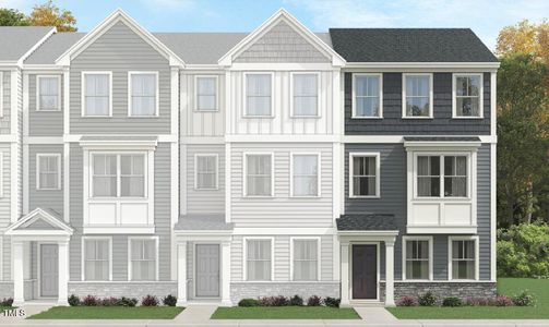 New construction Townhouse house 4013 Silver Oak Ln, Durham, NC 27703 - image