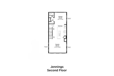 New construction Townhouse house 4633 Forest Hills Dr, Unit 1301, North Charleston, SC 29418 plan Jennings - image