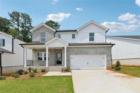 New construction Single-Family house 998 Brookshade Trl, Lawrenceville, GA 30045 plan Johnson Basement - image
