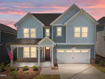 New construction Single-Family house 909 Diana Victoria Ct, Wendell, NC 27591 plan The Beech B - image