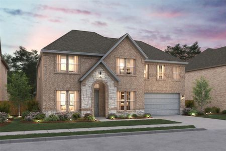 New construction Single-Family house 1701 Tintagel Rd, Fort Worth, TX 76052 plan Rotterdam - image