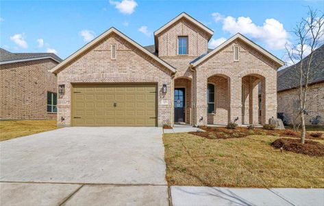 New construction Single-Family house 1211 El Sol Boulevard, Sherman, TX 75090 Amberley Plan- photo 0