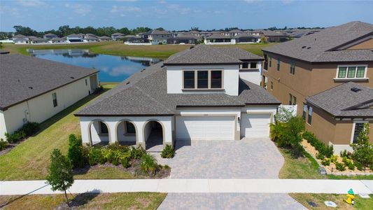New construction Single-Family house 13246 Twin Bridges Dr, Riverview, FL 33579 Hyde Park IV- photo 0