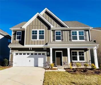 New construction Single-Family house 1012 Rocking Horse Rd, Indian Trail, NC 28079 plan Morganton - image