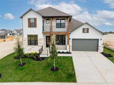 New construction Single-Family house 905 S Hemingway Lp, Liberty Hill, TX 78642 plan Deerfield II - image