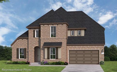 New construction Single-Family house 16313 Renault Street, Fort Worth, TX 76177 Haskell II (3600-DM-50)- photo 0