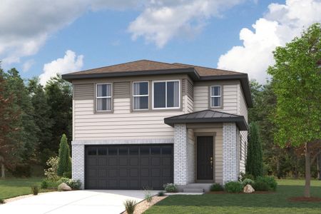 New construction Single-Family house 5734 Clear Creek Pl, Brighton, CO 80601 plan Empress - image